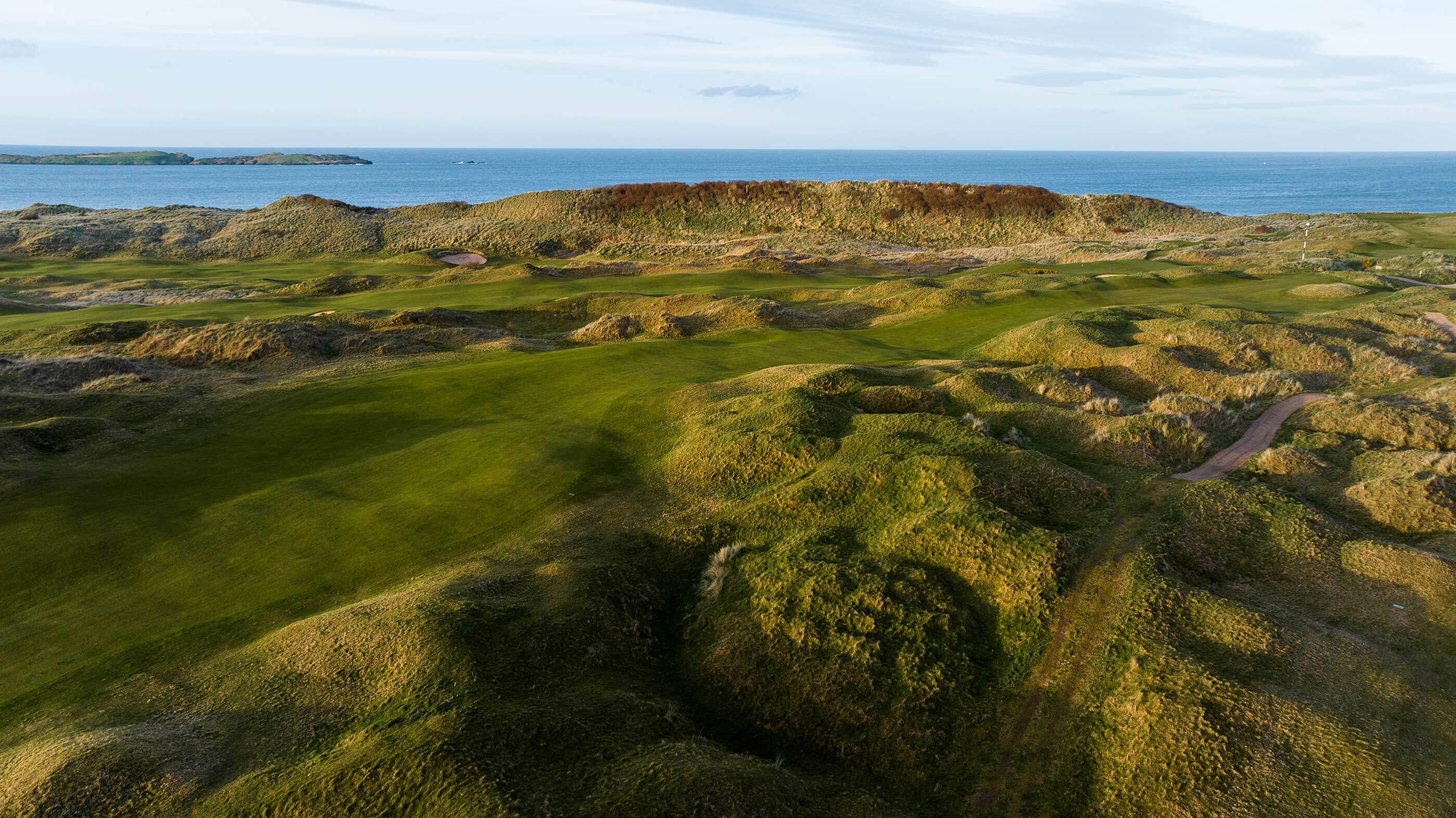 The 10th hole at Royal Portrush