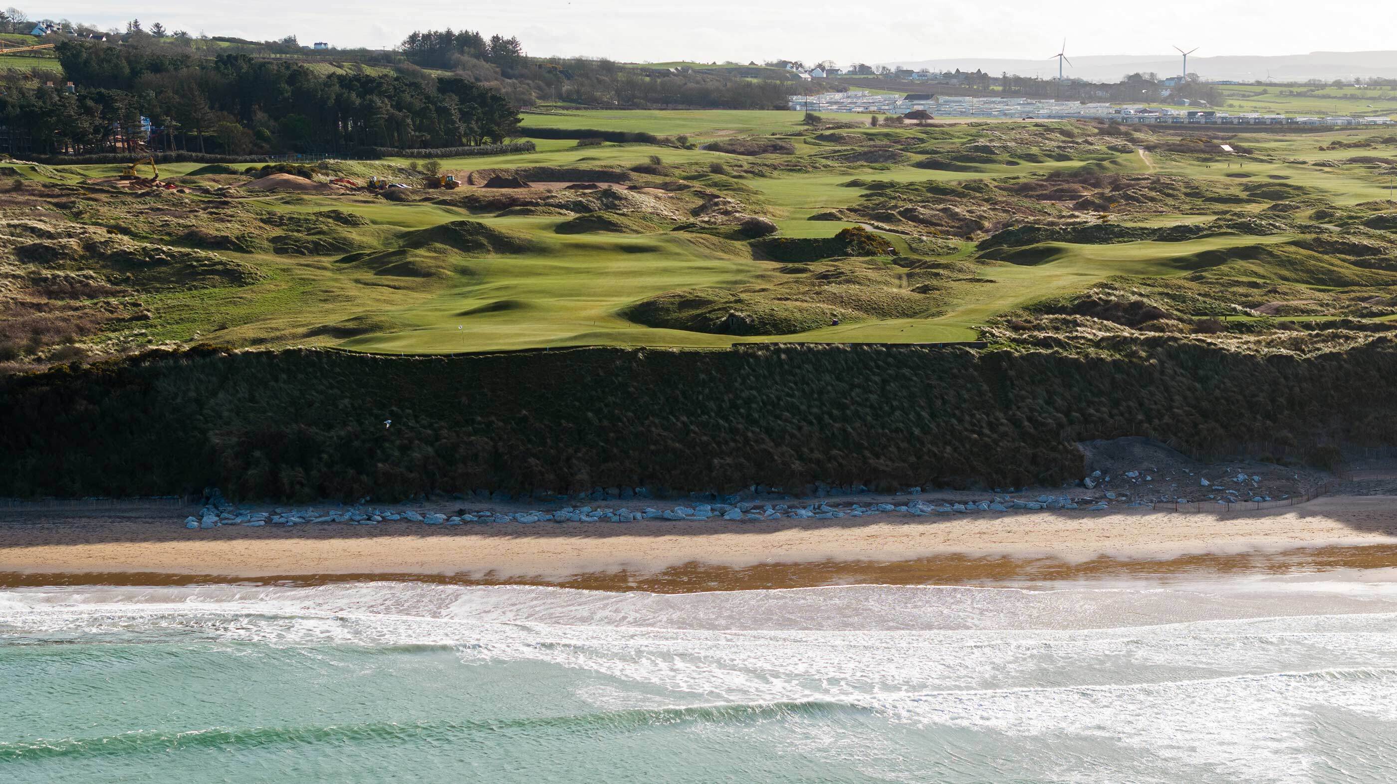 Nos. 5 and 6 along the coast at Royal Portrush