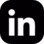 LinkedIn logo icon.