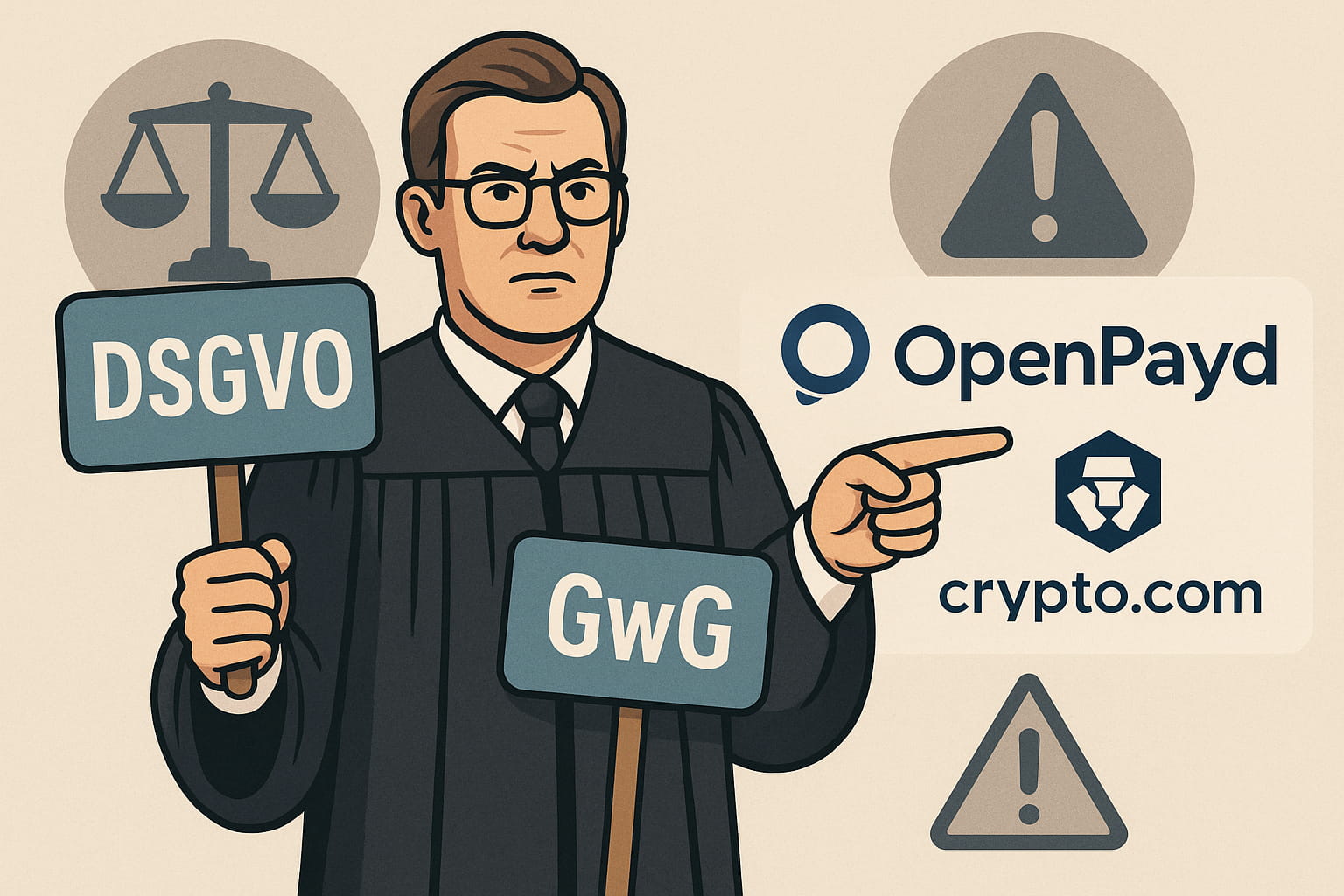 Krypto Betrug, OpenPayd, Foris MT, Crypto.com, DSGVO, Geldwäschegesetz, Haftung, Nutzerrechte, Compliance, SEPA