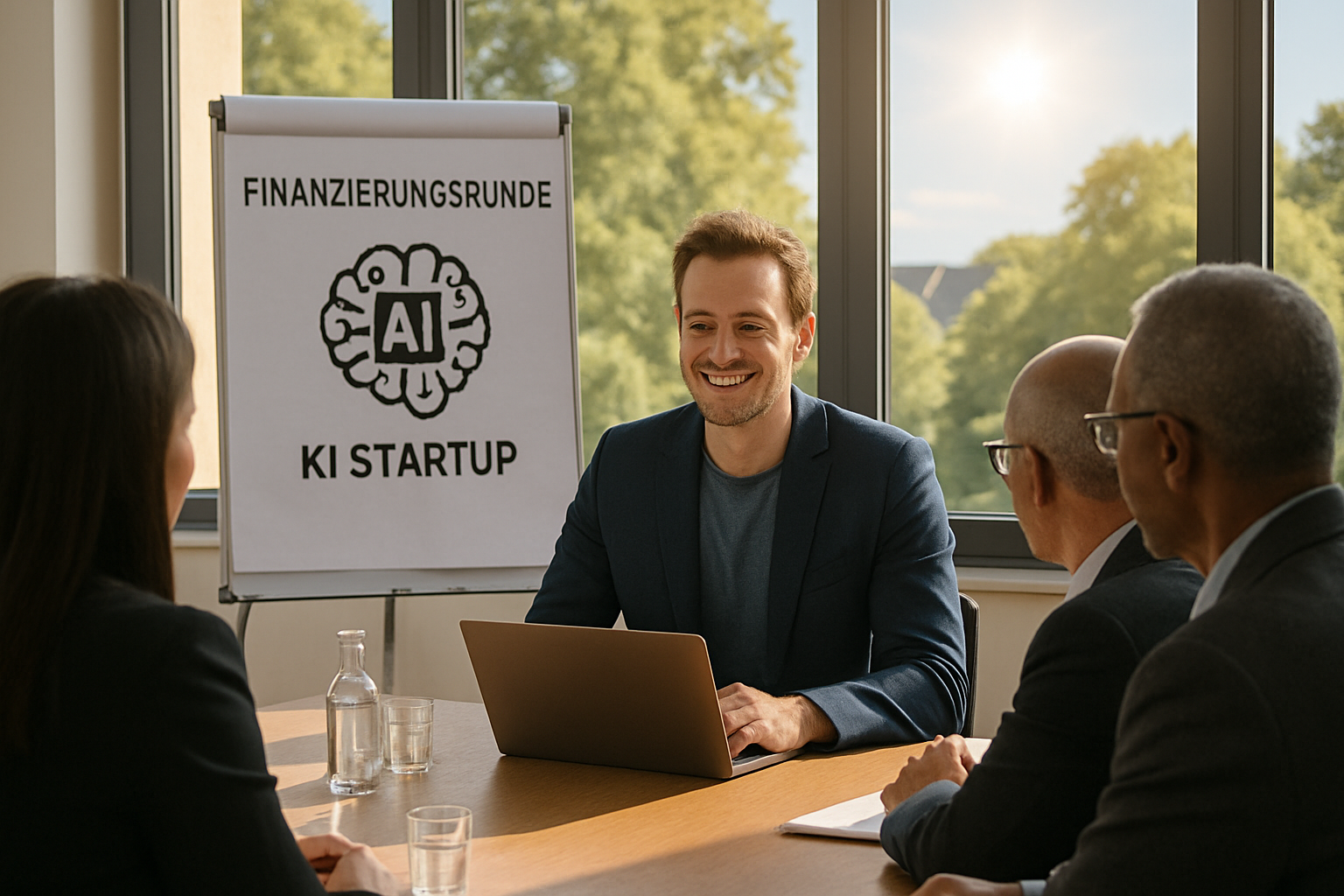 Finanzierung Kapitalbeschaffung KI-Start-ups