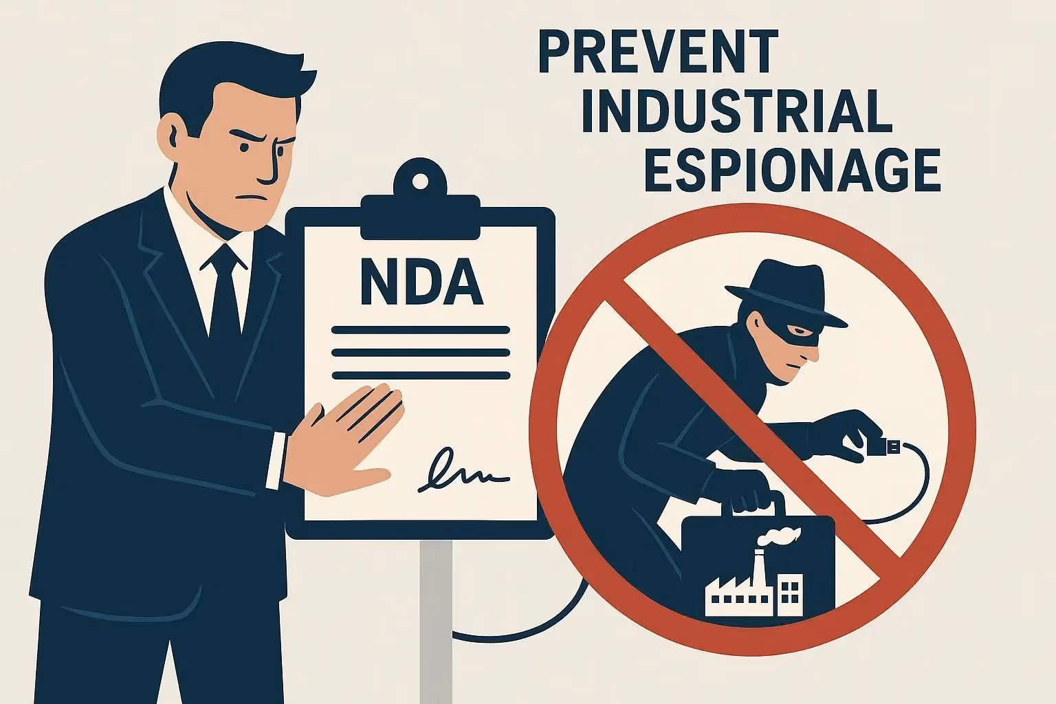 Industriespionage: Rechtliche Schutzmaßnahmen für Unternehmen im digitalen Zeitalter}