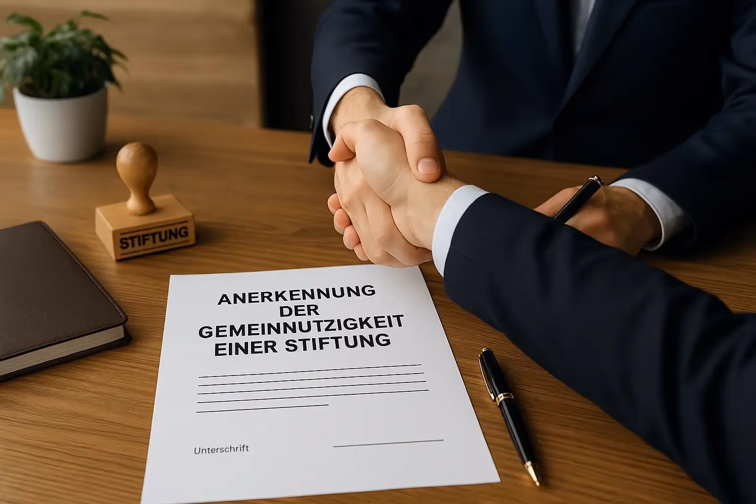 Anerkennung der Gemeinnützigkeit einer Stiftung