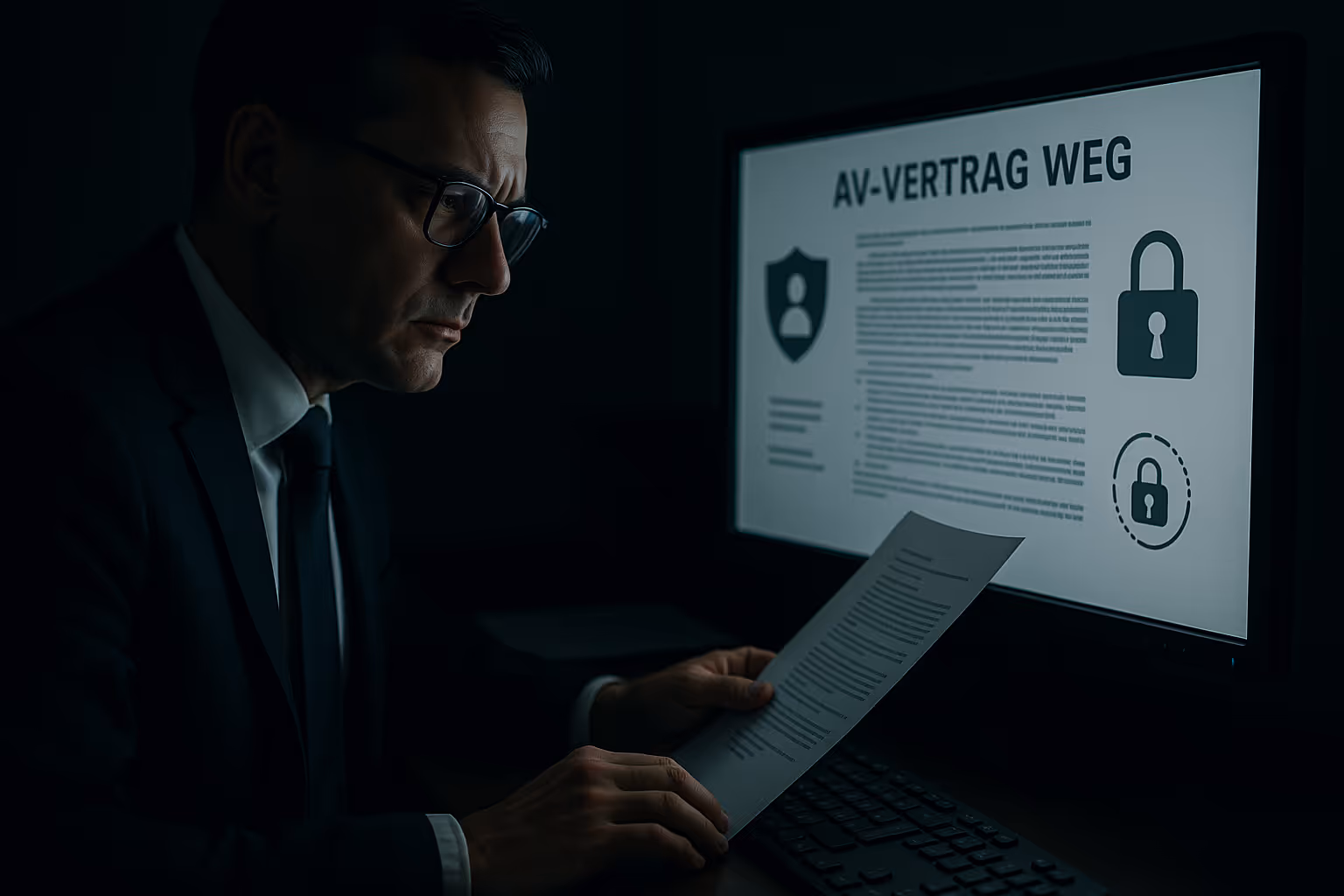 WEG-Verwaltung, KI, Online-Versammlung, Eigentümerdaten, DSGVO, Datensicherheit, Verwalterpflicht, Recht