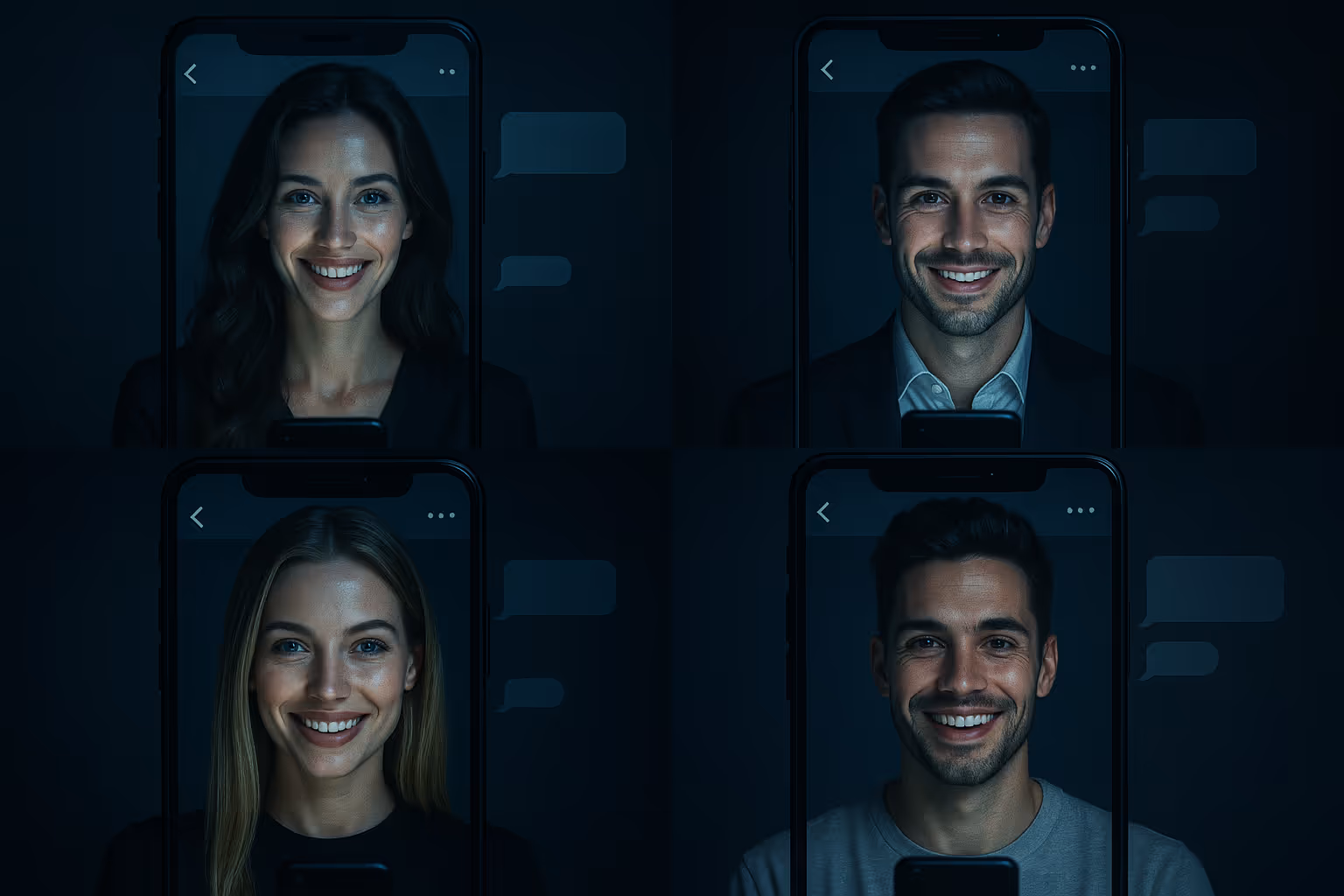 Symbolische Darstellung eines Anlagebetrugs in Messenger-Gruppen: fingierte Chats, erfundene Gewinne und Fake-Plattformen täuschen Anleger gezielt.