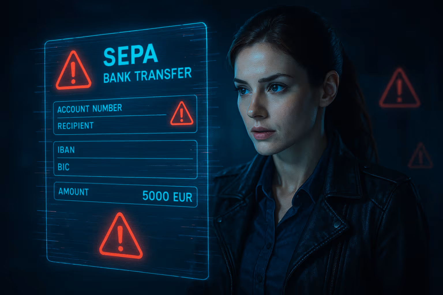 Darstellung einer forensischen Analyse: grenzüberschreitende Geldströme und Rückverfolgung betrügerischer Transaktionen.