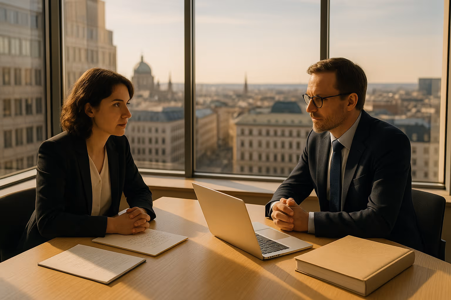 Notar überwacht Zahlung und Übergabe beim Grundstückskauf – rechtssicherer Ablauf für Käufer und Verkäufer.