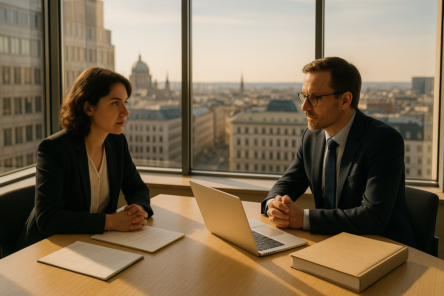 Notar überwacht Zahlung und Übergabe beim Grundstückskauf – rechtssicherer Ablauf für Käufer und Verkäufer.