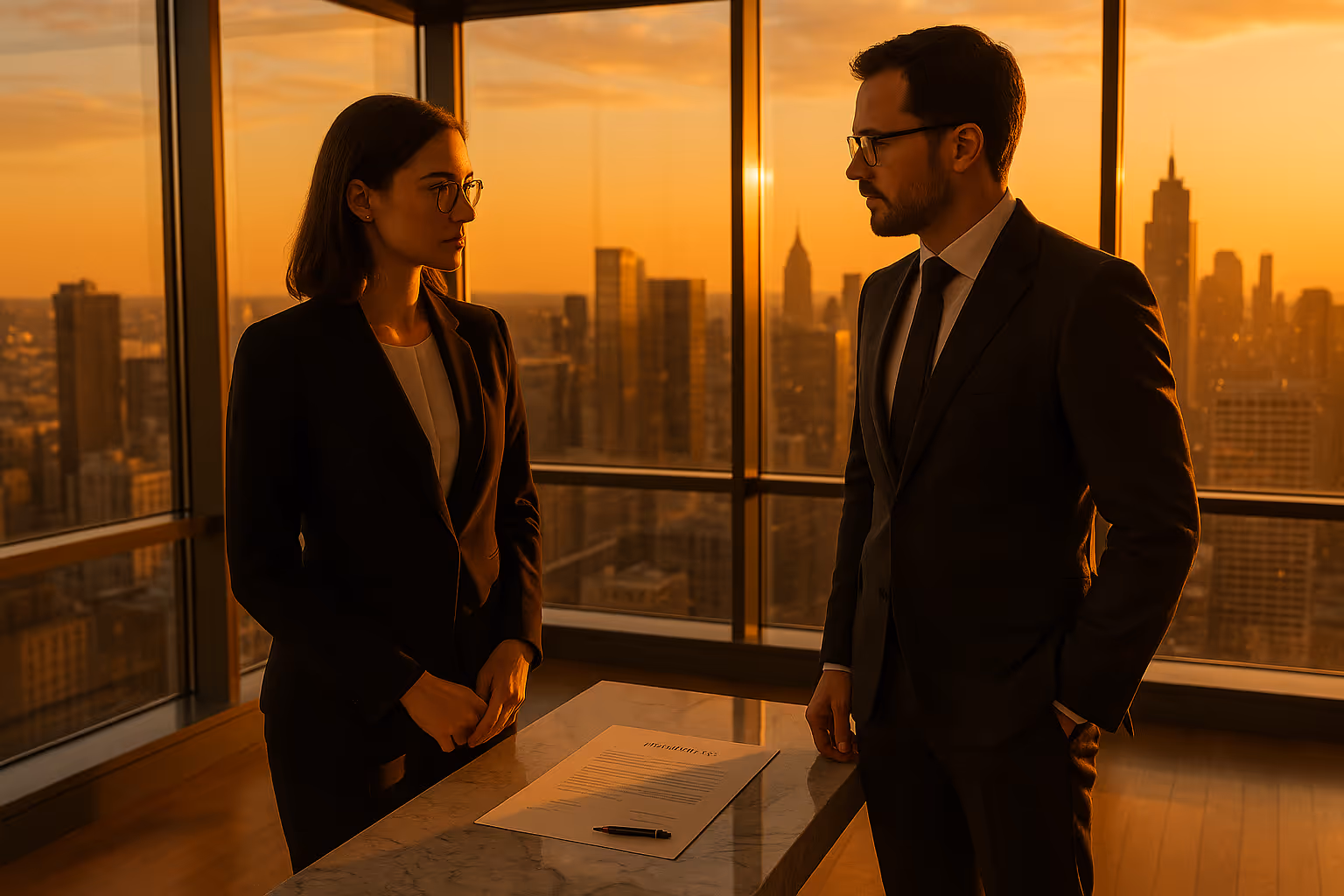 Notar überwacht Zahlung und Übergabe beim Grundstückskauf – rechtssicherer Ablauf für Käufer und Verkäufer.