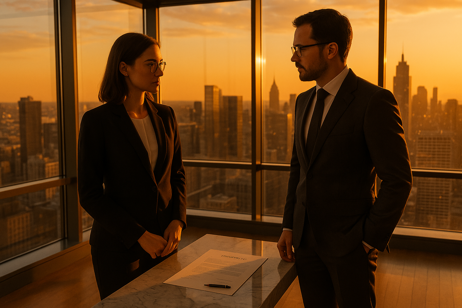 Notar überwacht Zahlung und Übergabe beim Grundstückskauf – rechtssicherer Ablauf für Käufer und Verkäufer.