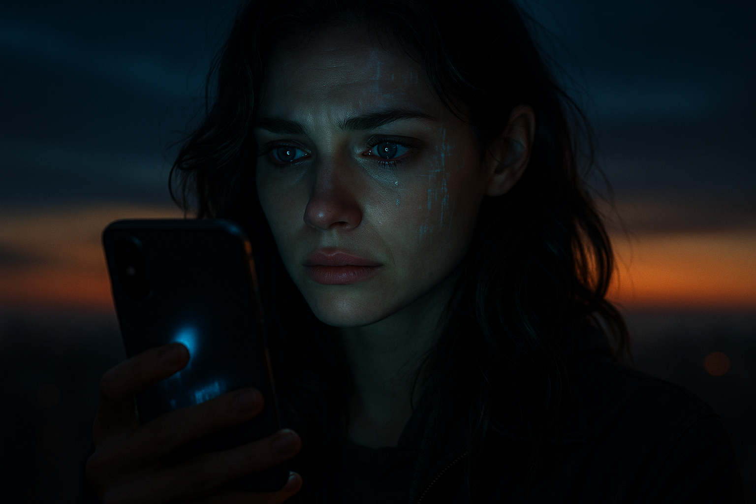 Identitätsdiebstahl, Romance Fraud, Gesichter, Technologie, Social Engineering