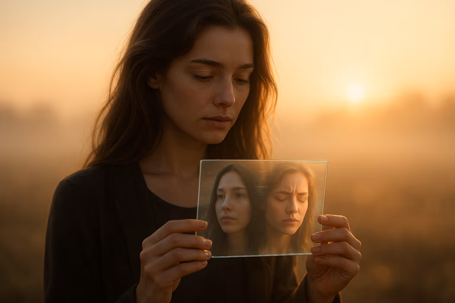 Identitätsdiebstahl, Romance Fraud, Gesichter, Technologie, Social Engineering