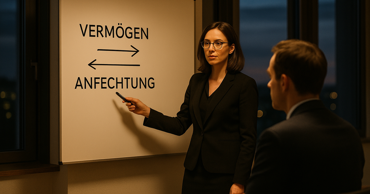 Strategische Gläubigervertretung bei Schenkung, Vermögensübertragung und Abwehr von Schuldnertricks.