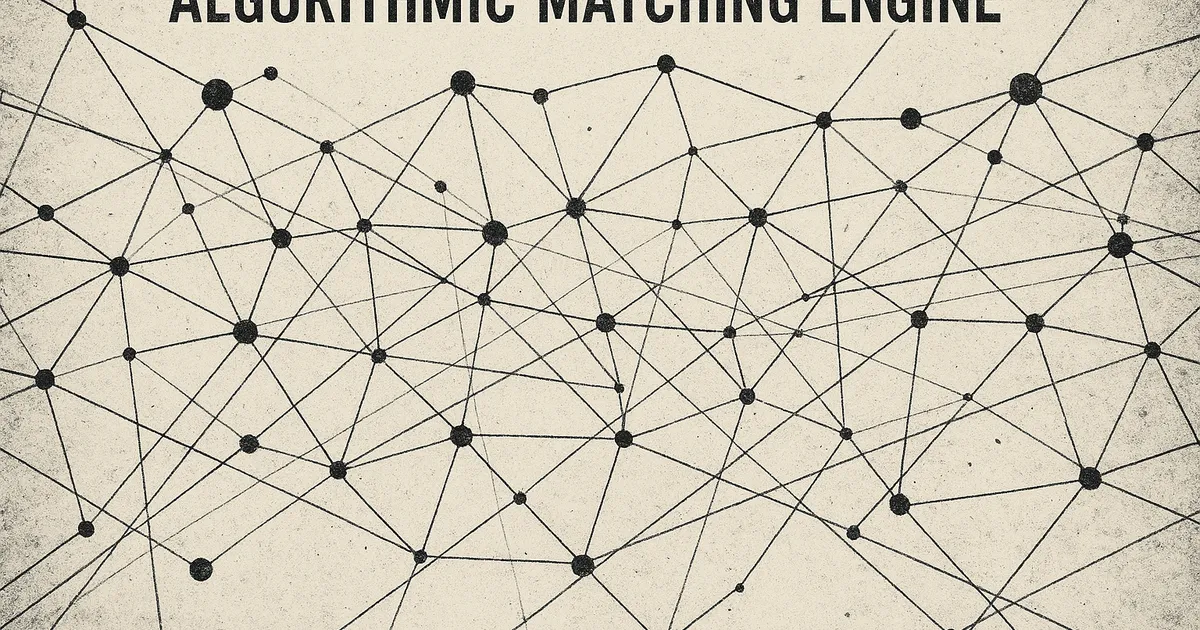 „Algorithmisches Matchingmodell steuerlicher Datensätze mit vernetzten Punkten.“