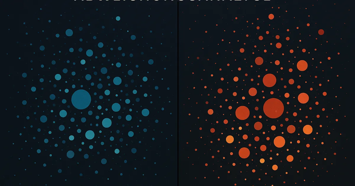 „Zwei divergierende steuerliche Datencluster als Darstellung fehlerhafter Plattformmeldungen.“