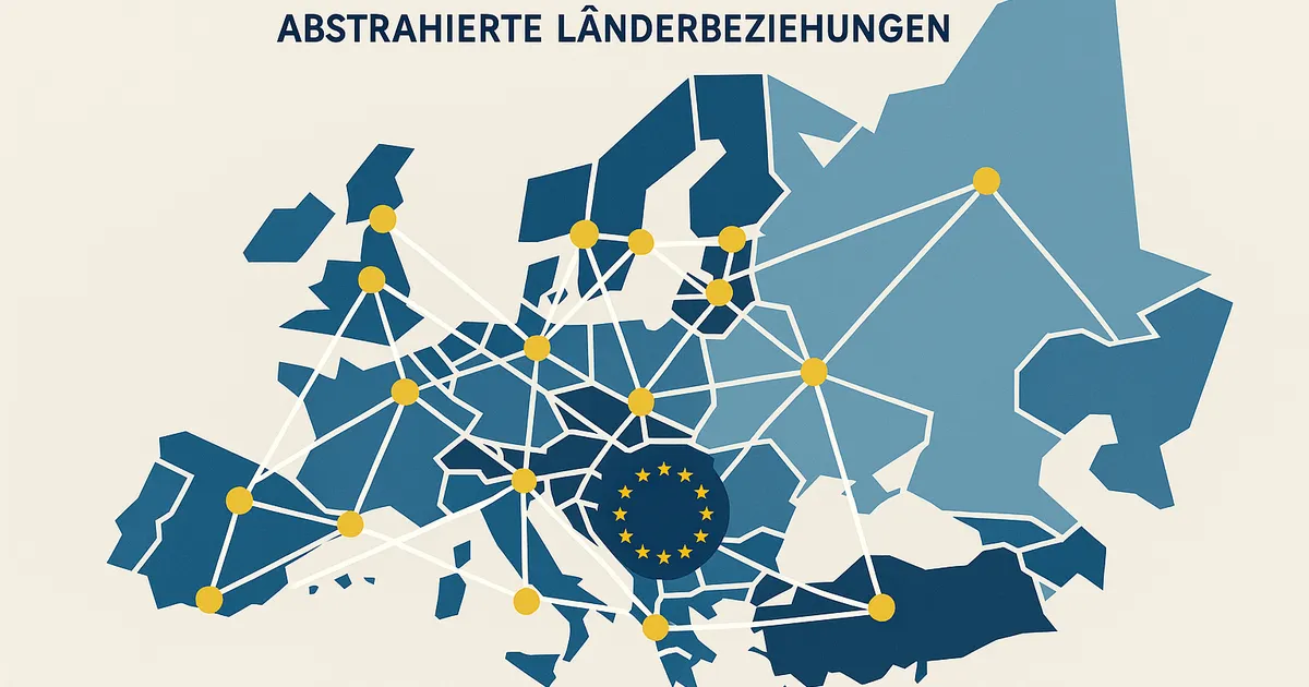 „Darstellung eines EU-weiten Umsatzsteuer-Netzwerks.”