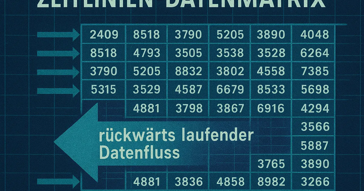 „Darstellung eines abstrakten Datenclusters mit hervorgehobenen Punkten, die mögliche Auffälligkeiten oder Risikomuster repräsentieren.“