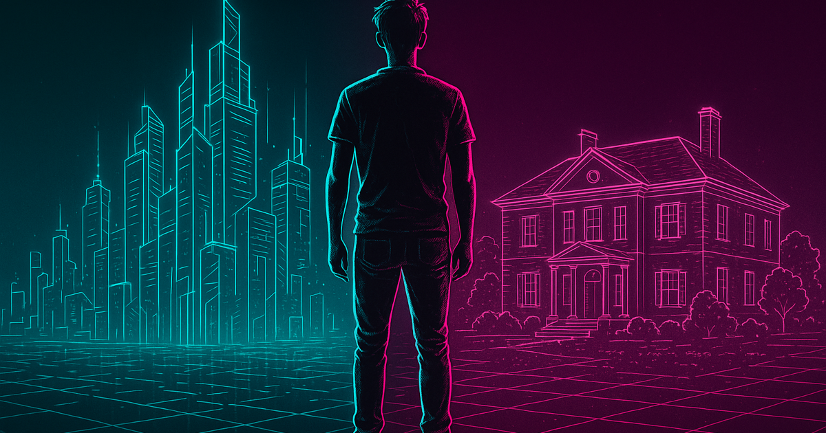 „Darstellung zur Planung von Erbe, Nachlass und Pflichtteil mit digitalen Symbolen und moderner Vermögensübersicht.“