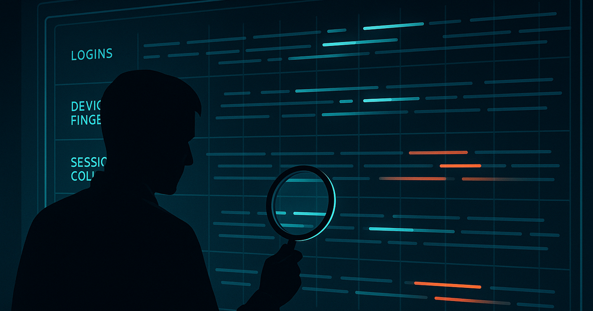 Warnsignale für Krypto-Kontoübernahme: unbefugter Zugriff, 2FA-Manipulation, Gerätewechsel und interne Betrugsindikatoren.