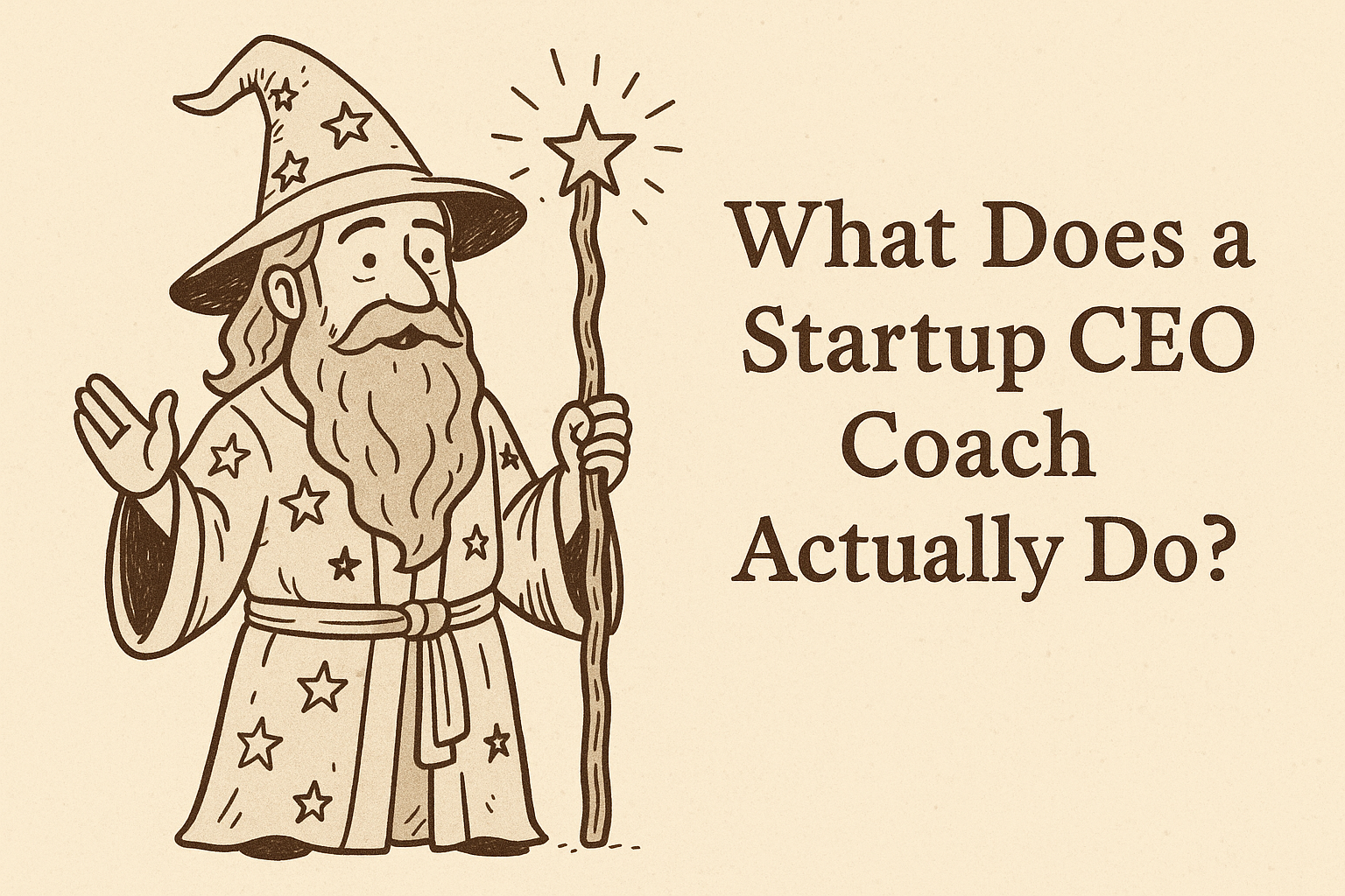 What does a startup CEO coach actually do?