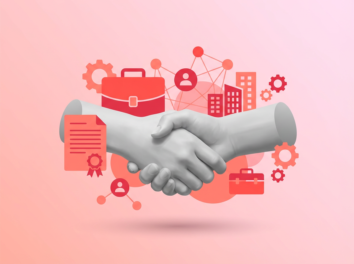 Professional B2B branding consultation meeting in modern Singapore office 