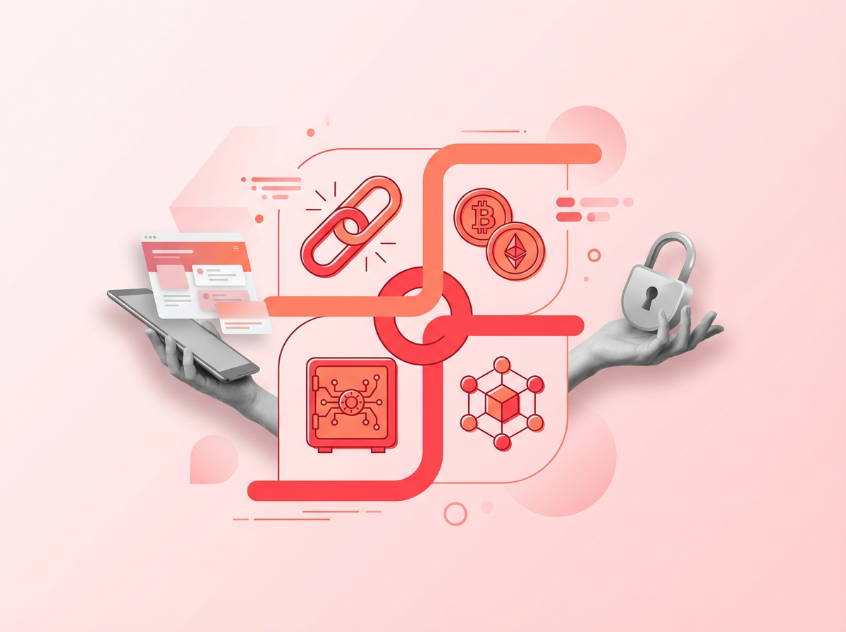 Professional crypto blockchain branding agency team working on digital brand strategy 