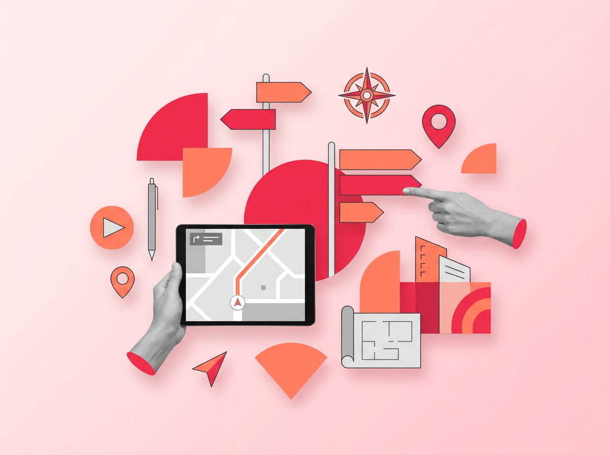 Modern transport and logistics branding showcasing container ships and strategic brand elements 