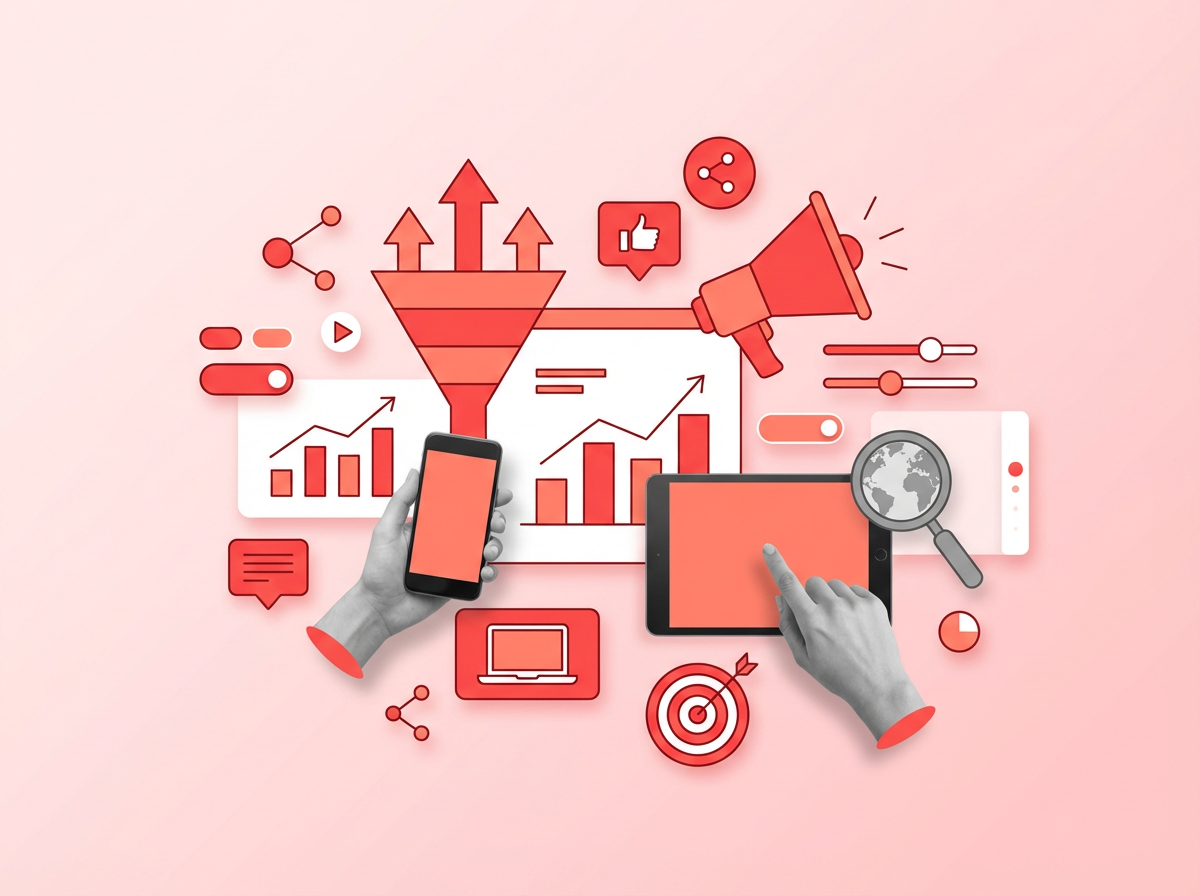 Professional digital marketing team collaborating on brand strategy in modern Singapore office