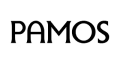 Black text logo reading 'PAMOS' on a white background.