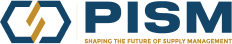 PISM company logo with tagline 'Shaping the future of supply management'.