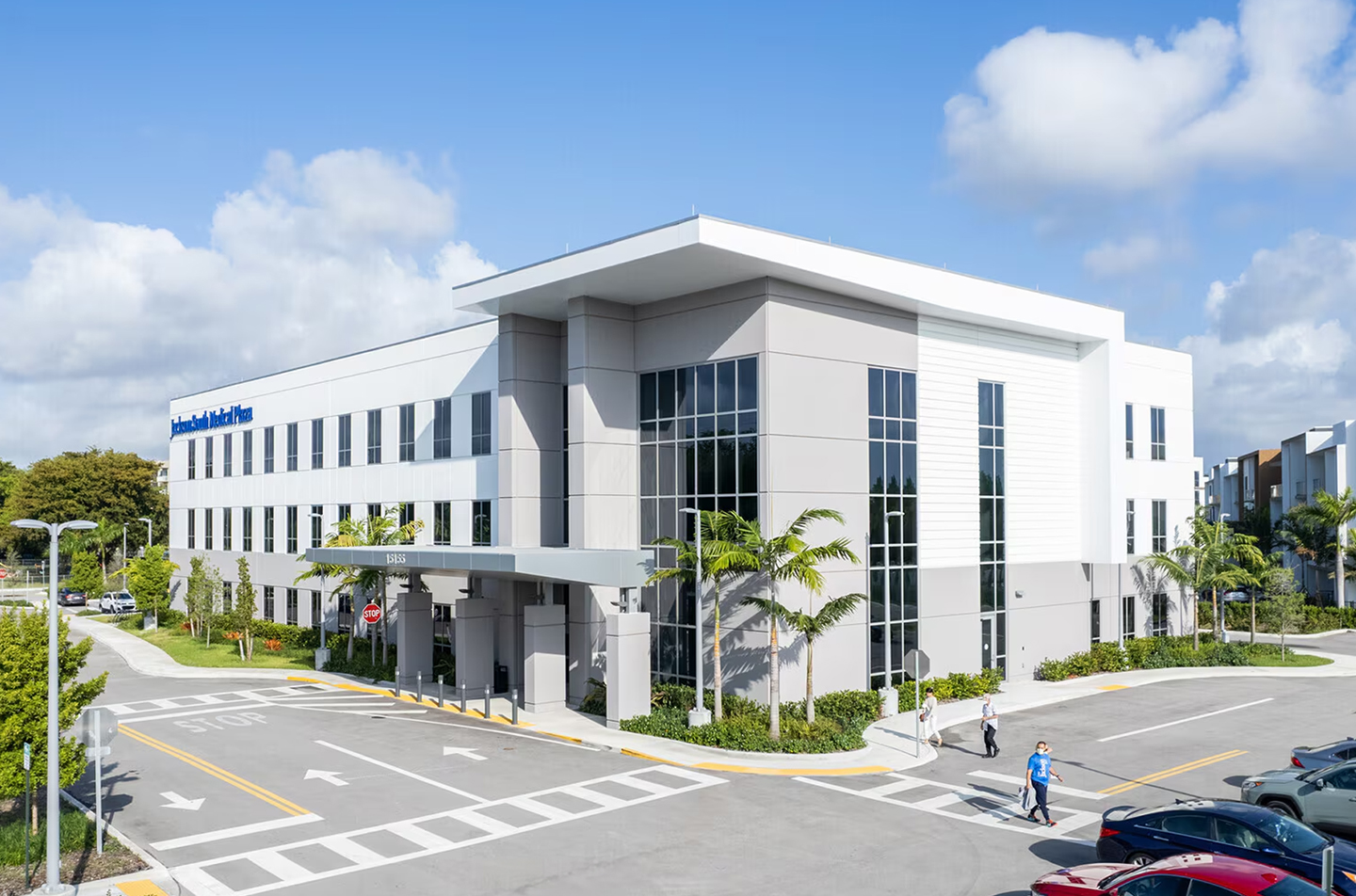 The company building