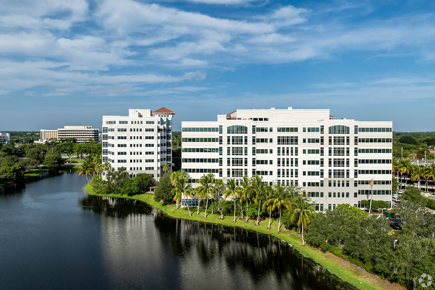 The company building