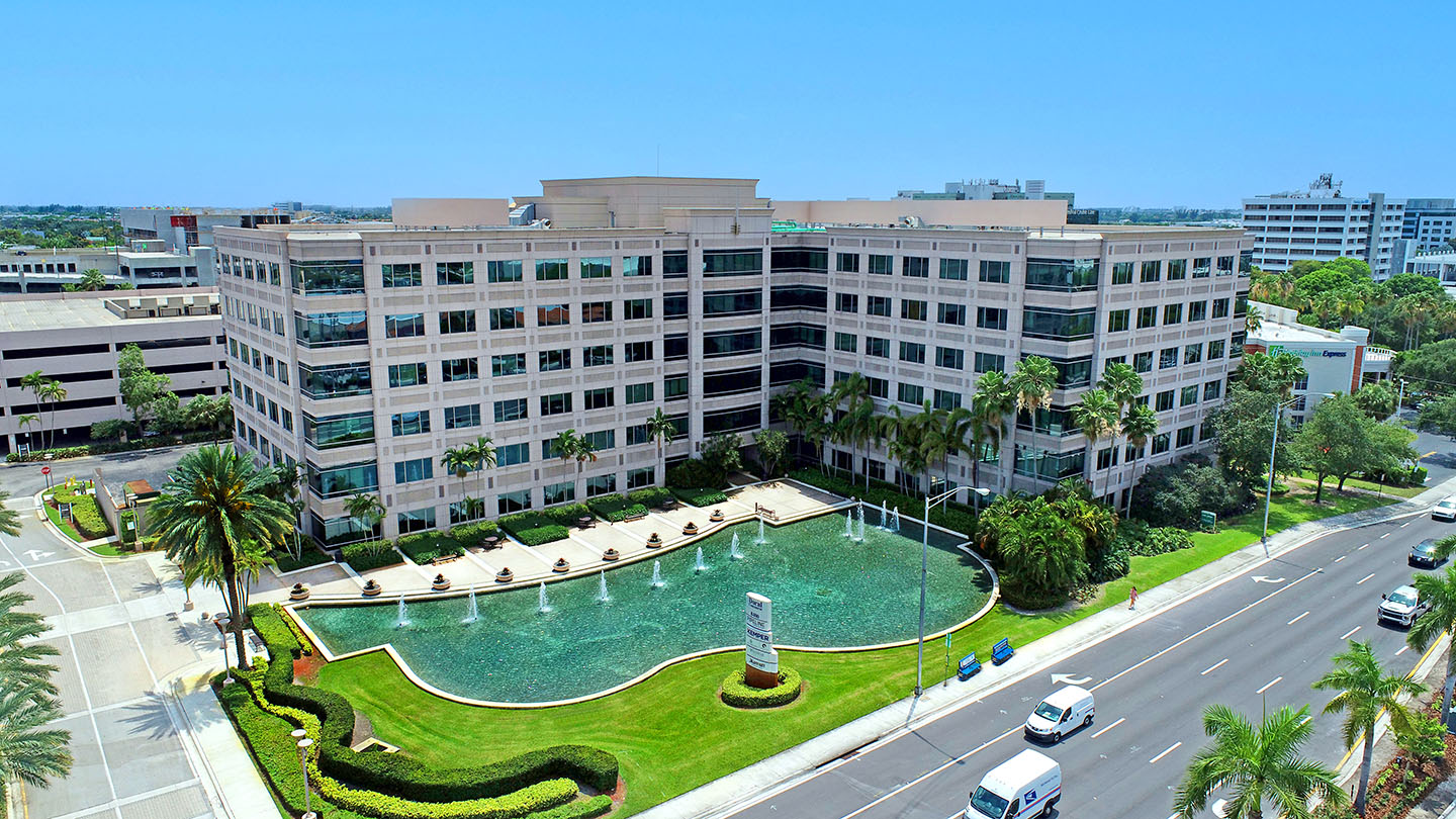 The company building