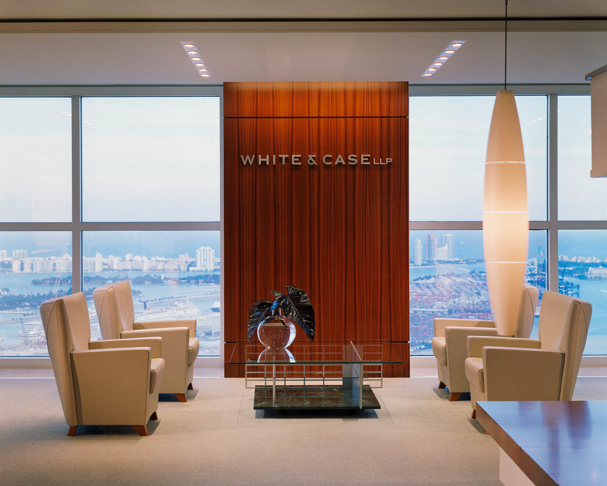 The company building