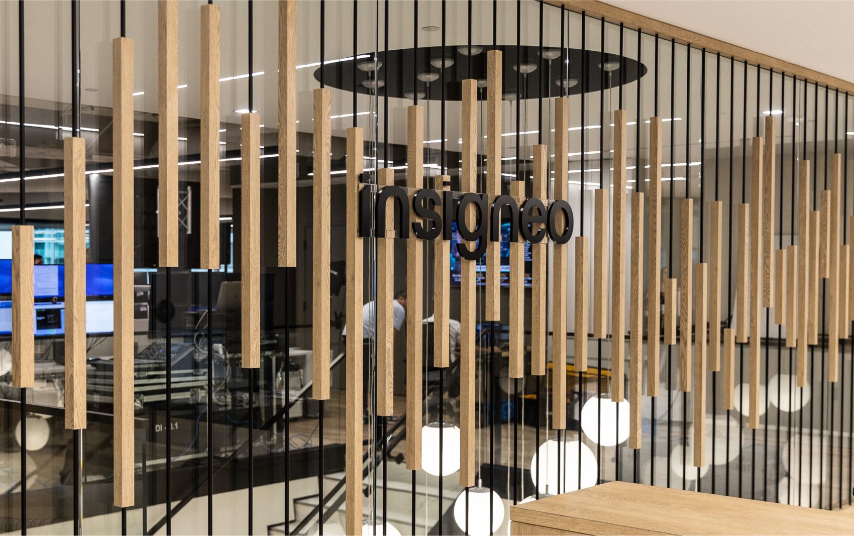 The company building