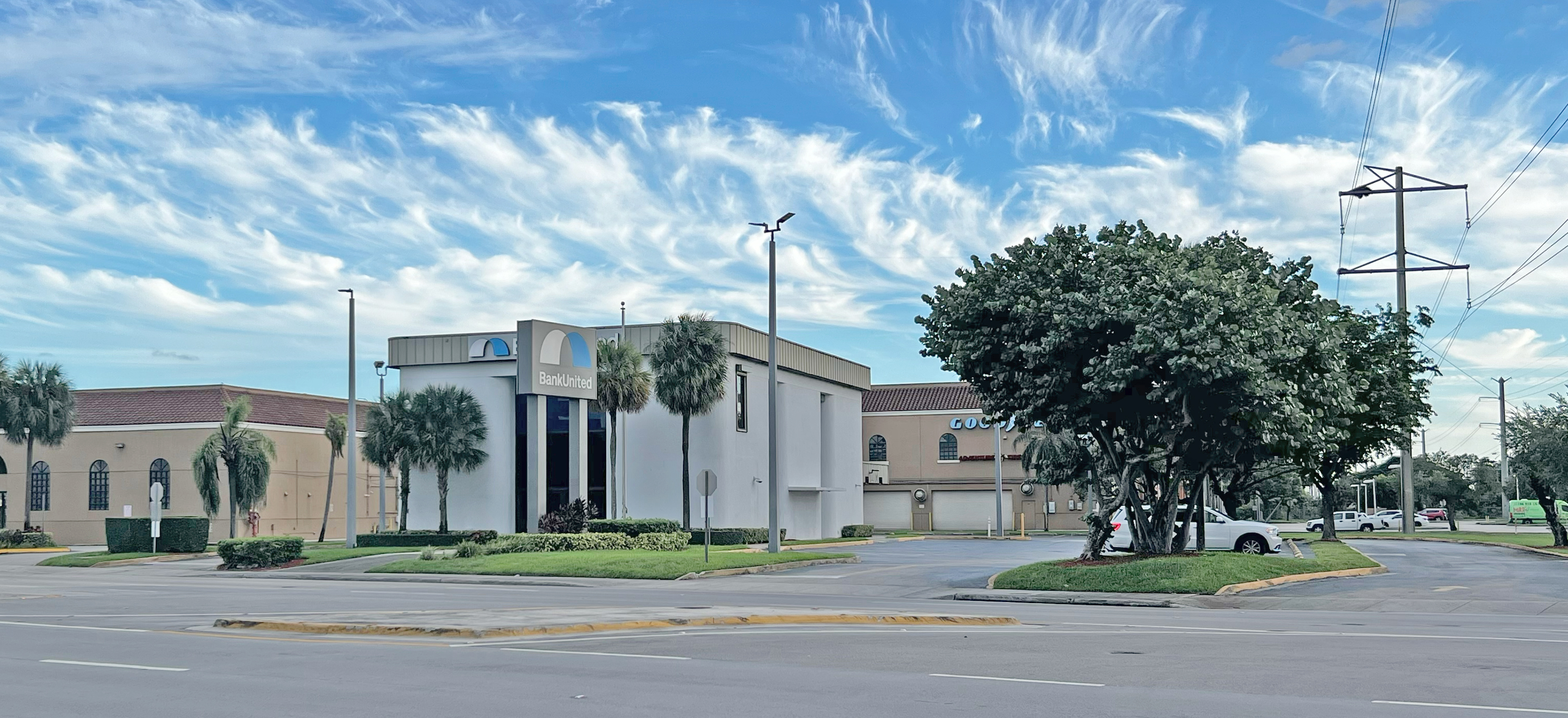 The company building