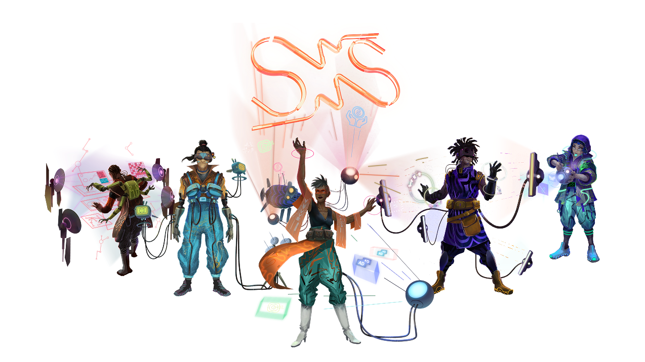 SaaS Hackers character line up