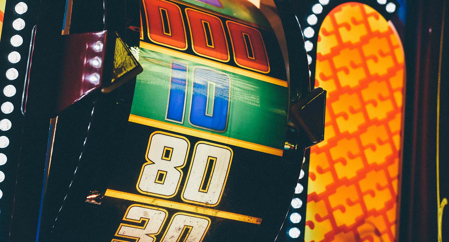 Image of a slot machine