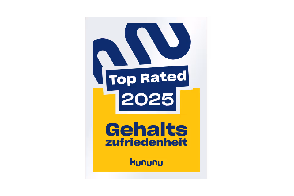 Kununu Top Rated 2025 - Gehaltszufriedenheit Candidate Flow GmbH
