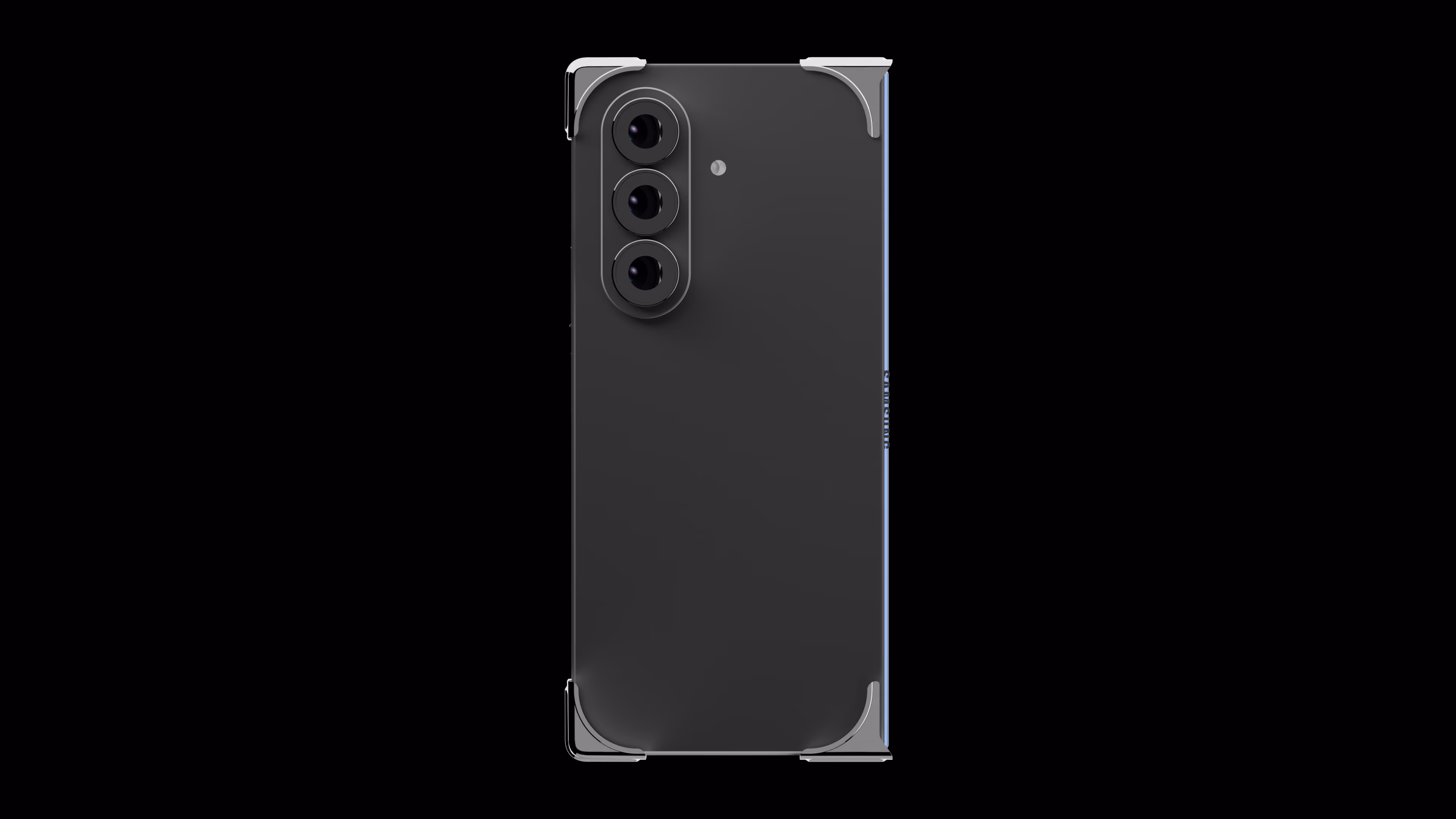 Samsung fold with Liquid Metals Case Under light