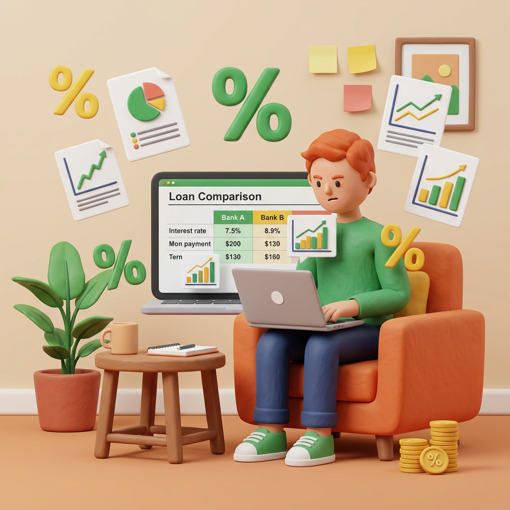 Comparing loan options based on credit score