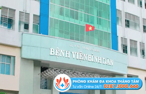 địa chỉ khám nam khoa quận 3 - Bệnh viện bình dân