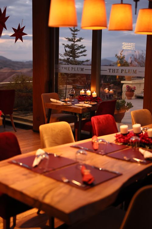 2026 New Year’s Eve Special Menu at The Plum Restaurant