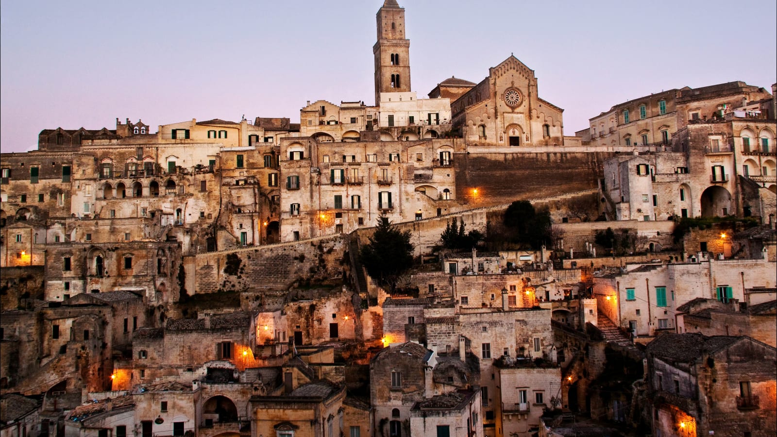 The Sassi cave dwellings of Matera, Basilicata
