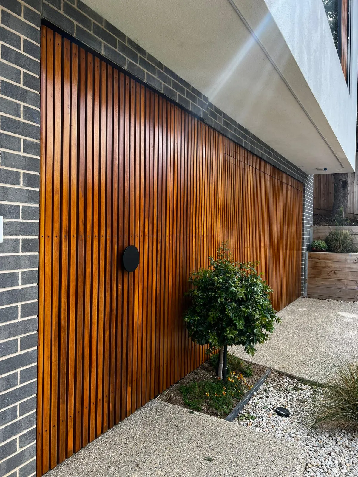 custom garage door painting