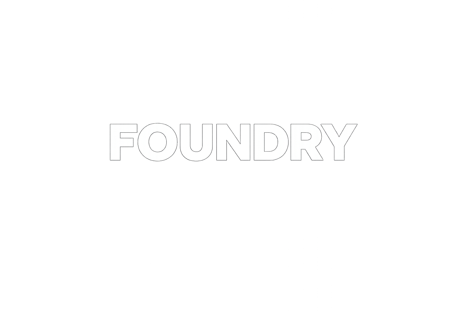 Foundry co-working logo