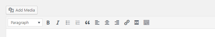 WordPress Post Editing Bar