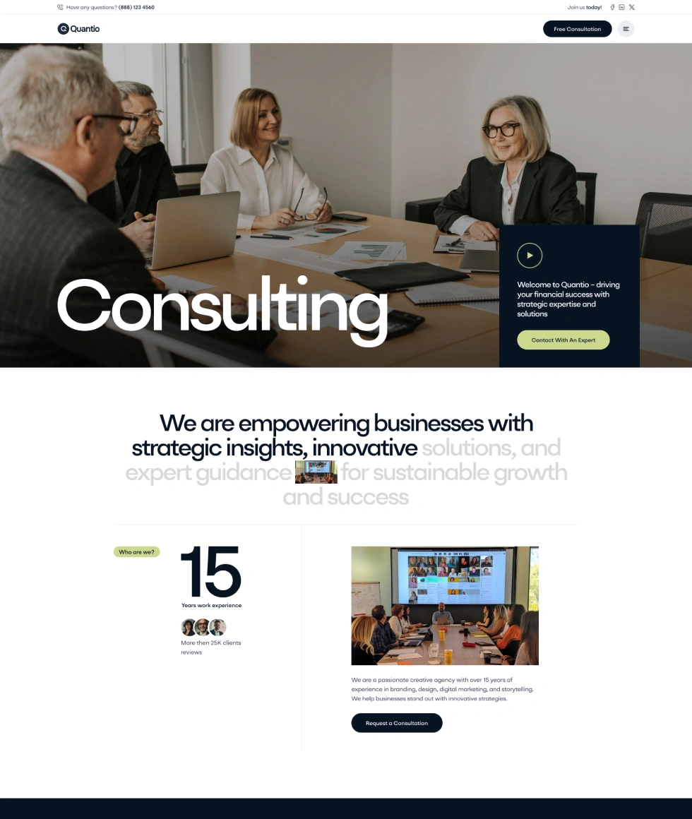 Homepage Two Preview