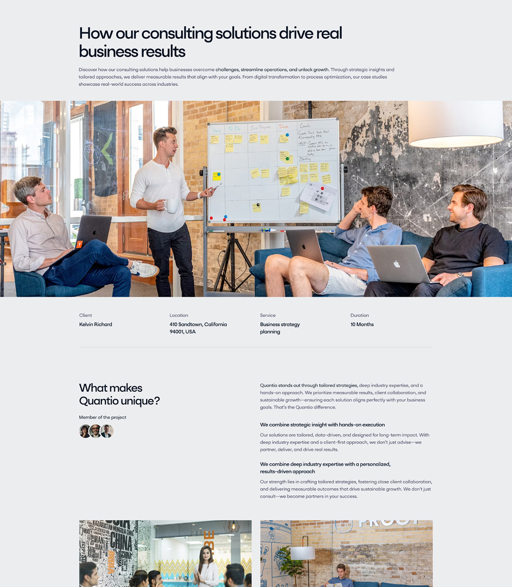Case study details preview