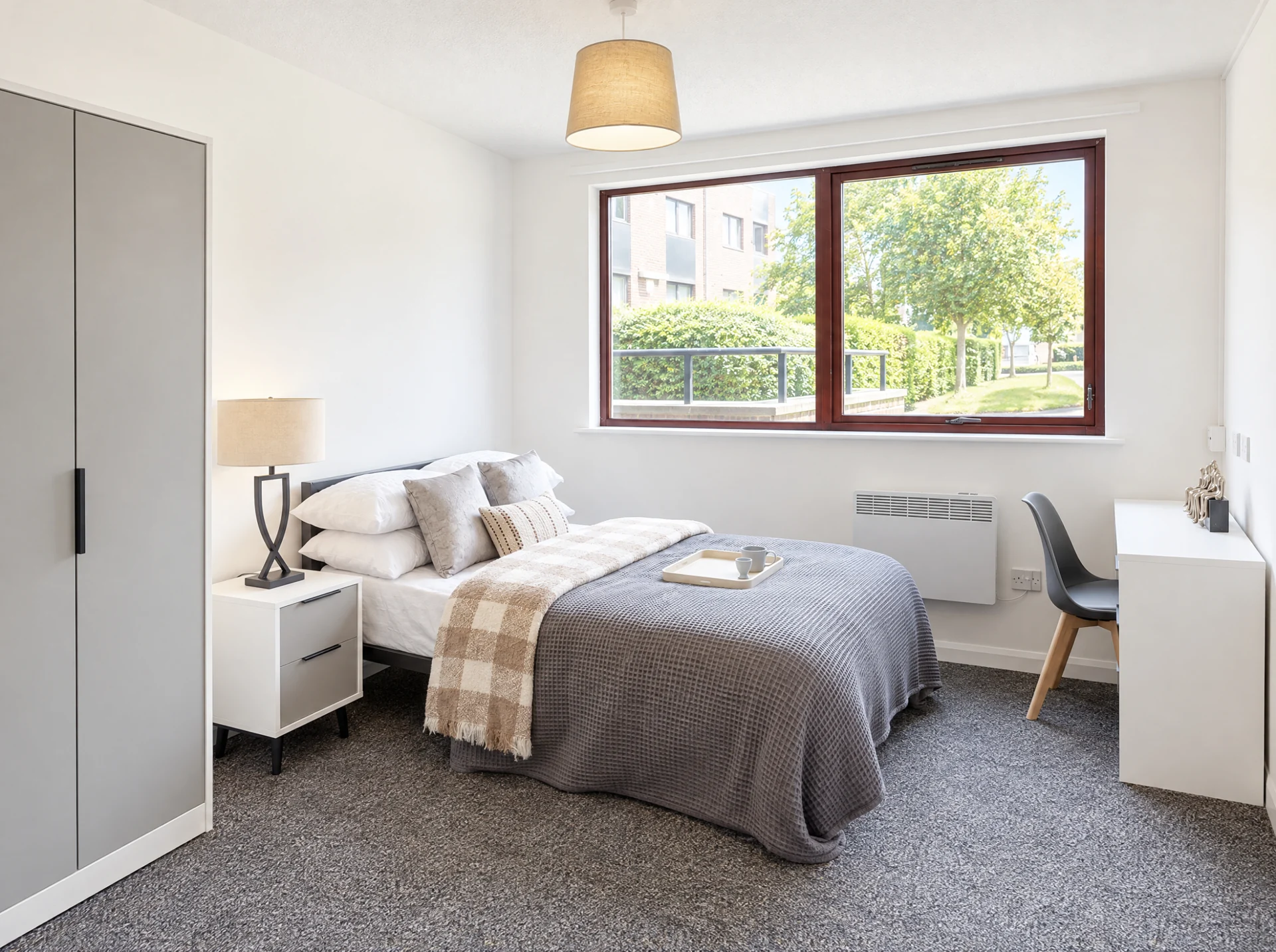 Double bedroom at Clanny House, Sunderland